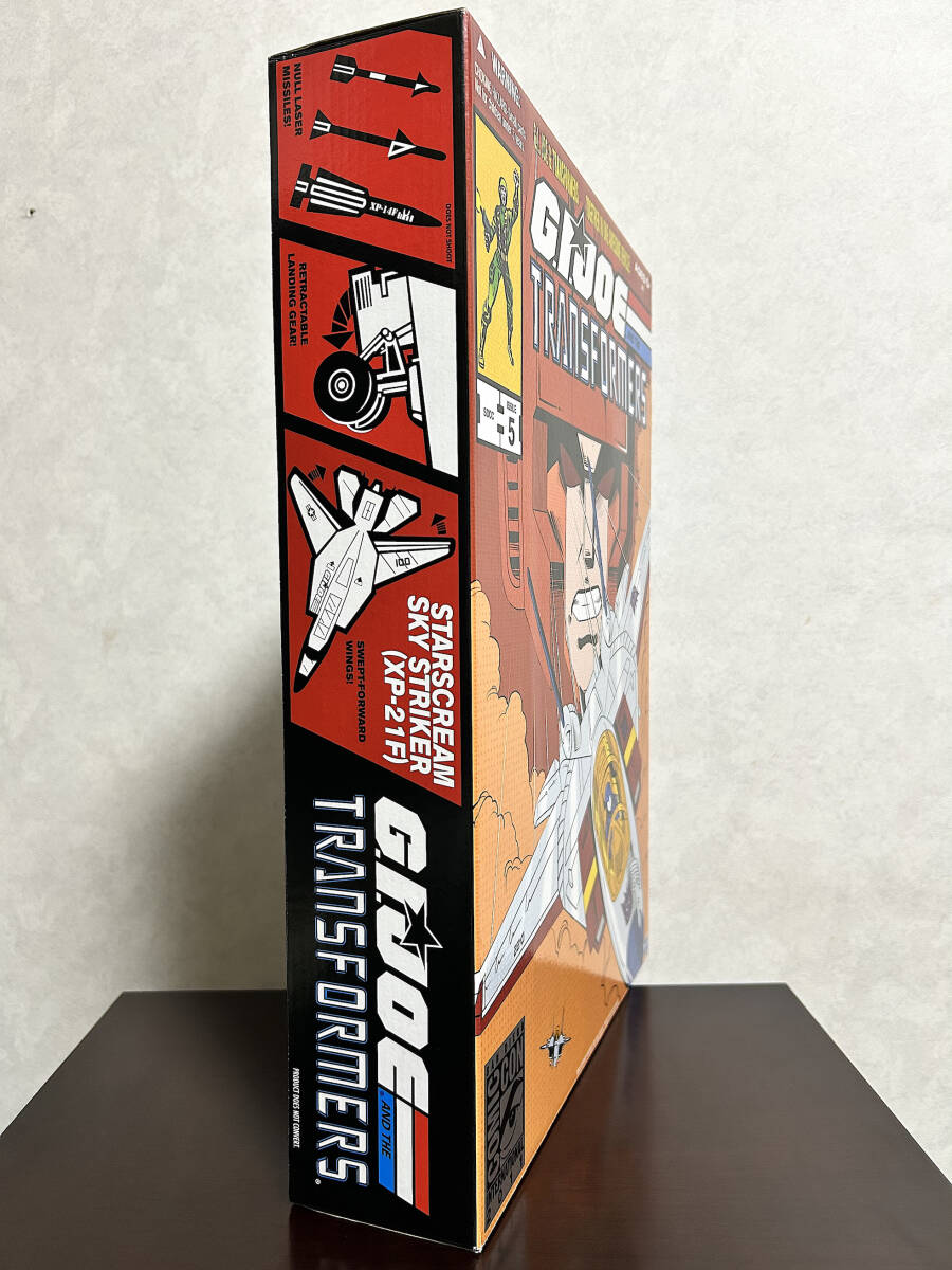 新品未開封 SDCC 2011限定 トランスフォーマー G.I.JOE スタースクリーム メガトロン コブラコマンダー ジョー BOTCON ダイアクロン
