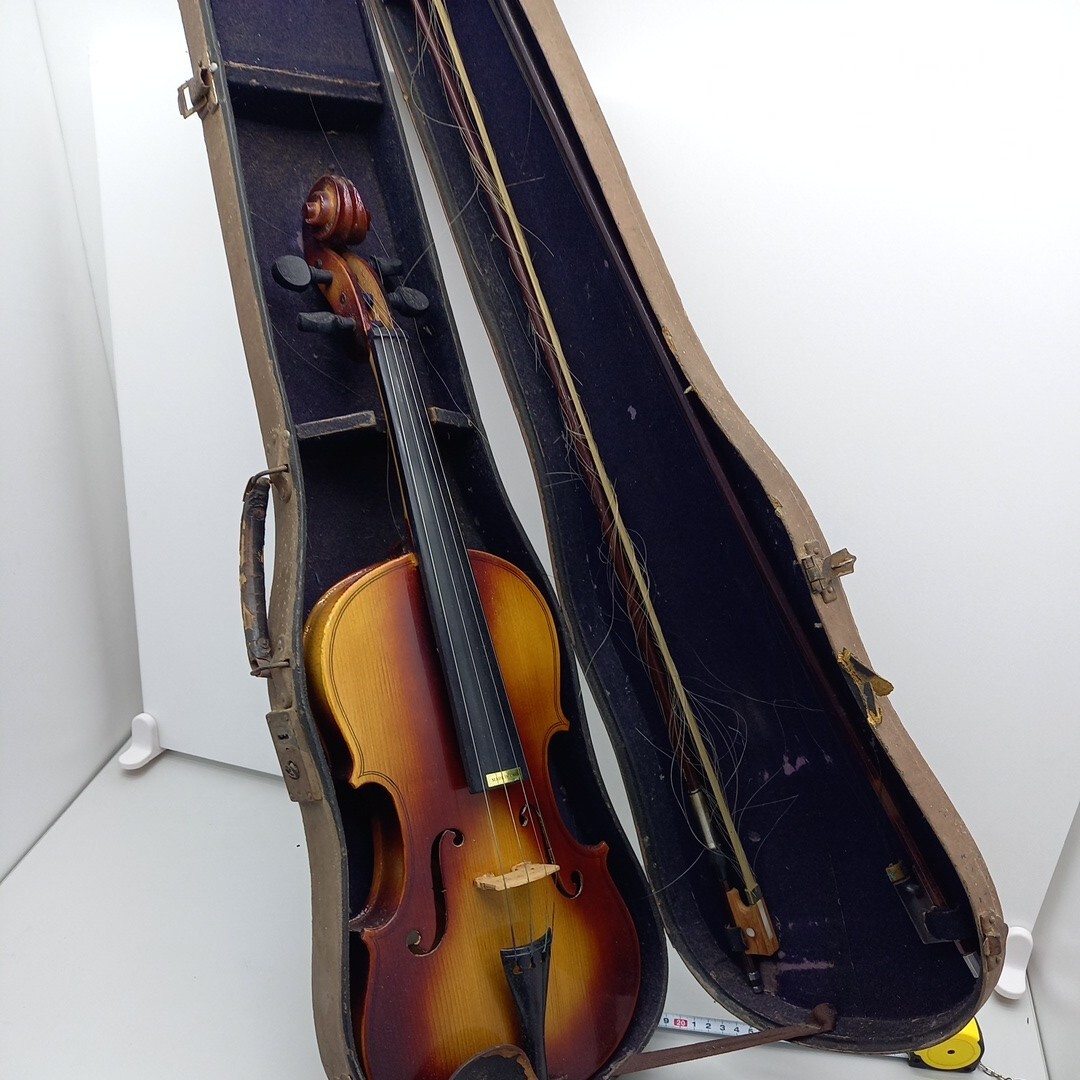Bestler バイオリン 弓2本 ハードケース付き【駒 弦 なし 現状品】の画像8