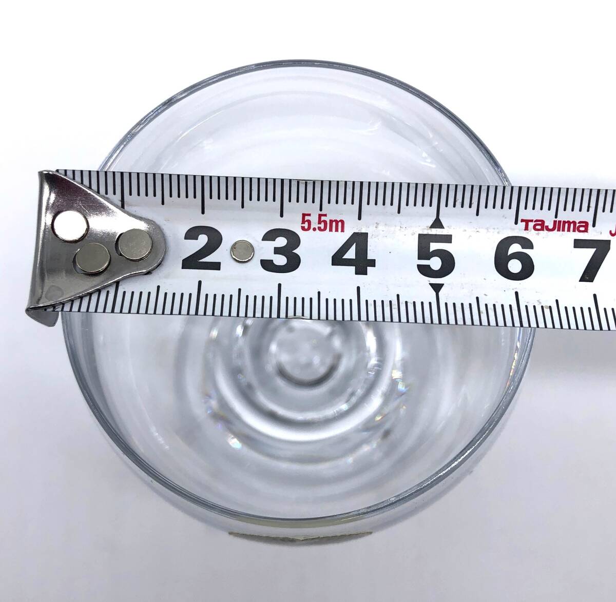 【長期保管未使用品】BOHEMIA ボヘミア クリスタル ジーナグラス ワイングラス 6客 ガラス食器（管12799）の画像5