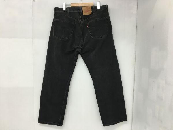 K18-471-0309-133【中古】古着 Levi's(リーバイス) 501-0660 90's 99年製 ボタンフライ デニムパンツ/ジーンズ ブラック サイズ：W40/L30_画像4