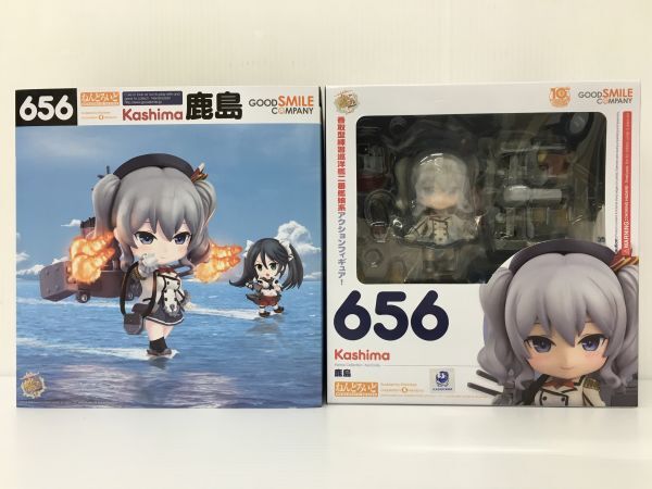 K18-530-0317-053【未開封】グッドスマイルカンパニー ねんどろいど 656 艦隊これくしょん -艦これ-「鹿島」フィギュア_画像1