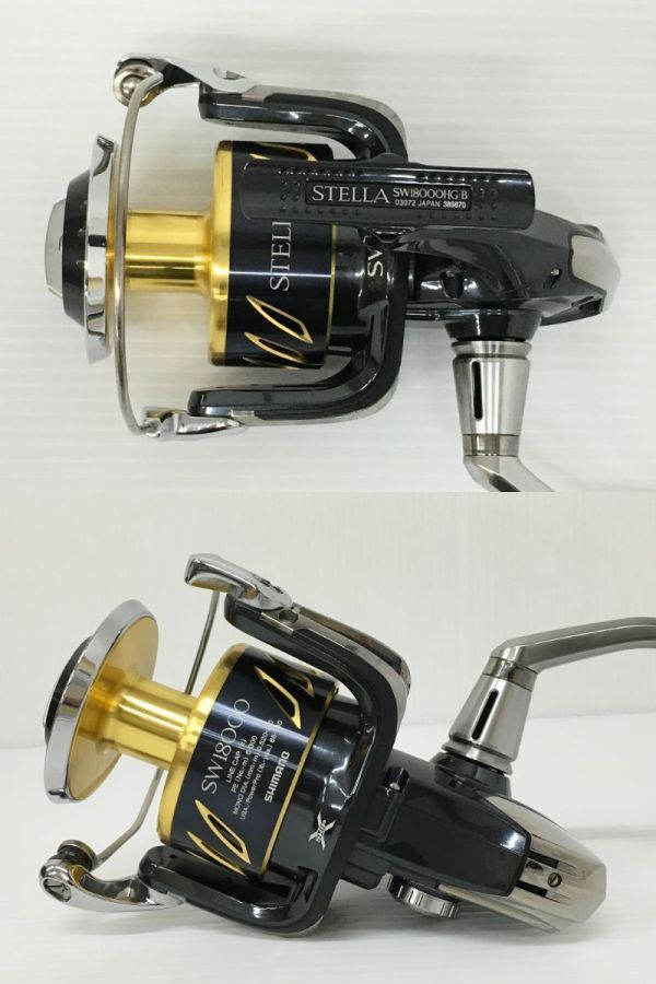 K18-523-0316-123【中古】SHIMANO(シマノ) スピニングリール STELLA「13 ステラ SW18000HG」03072_画像5