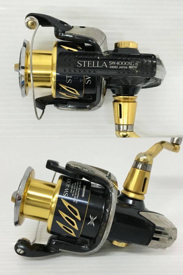 K18-559-0321-123【ジャンク】SHIMANO(シマノ) スピニングリール STELLA「13 ステラ SW4000XG」03062_画像5