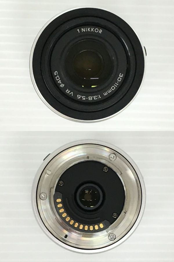 K18-598-0328-099【中古】Nikon(ニコン) ミラーレス一眼 デジタルカメラ「Nikon1 J2 ダブルズームキット」付属品あり ※通電確認済みの画像6