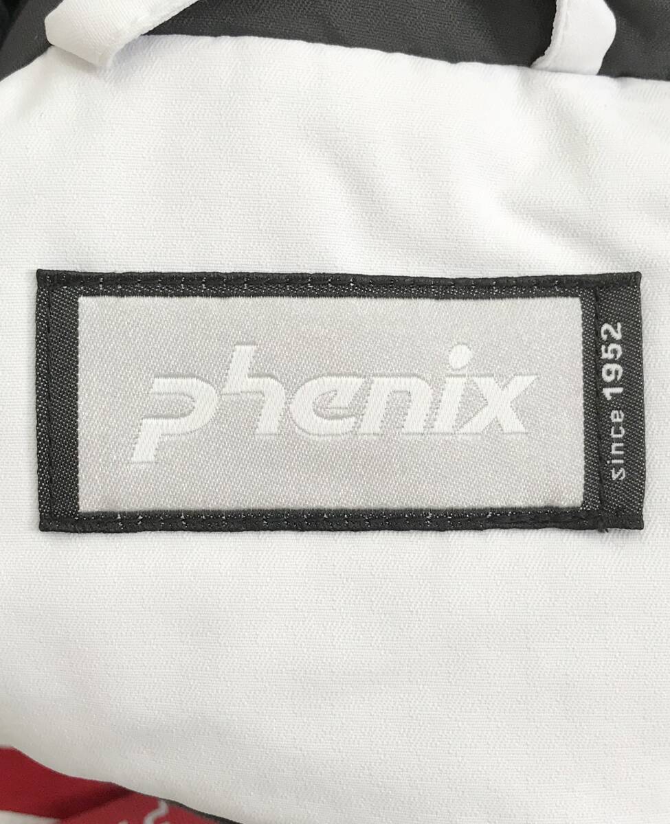 phenix スノーウェア 上下セットアップ スキー スノボ 中綿 ジャケット ビブパンツ 白黒 PEMD2090 フェニックス SIZE：M■0301C_画像6