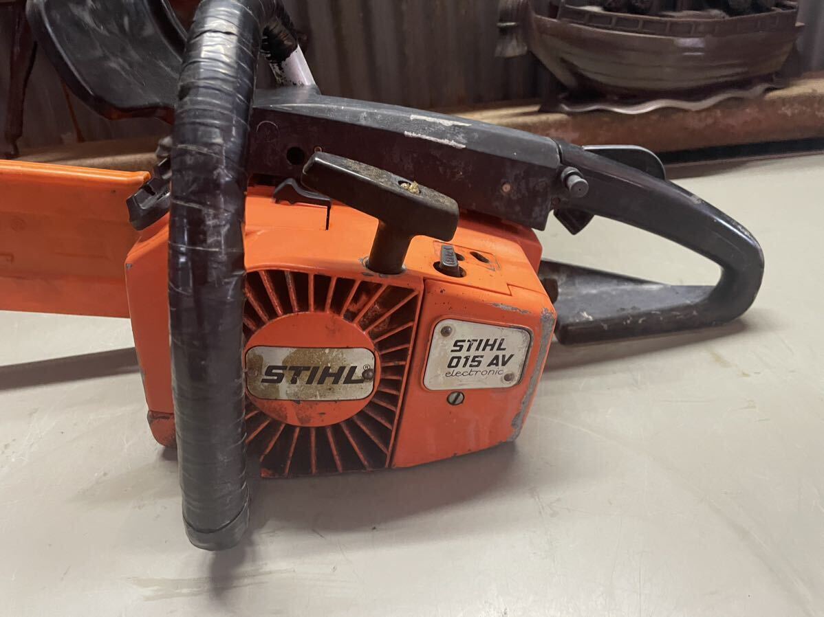 STIHL スチール エンジンチェーンソー 015 AV 現状品の画像2