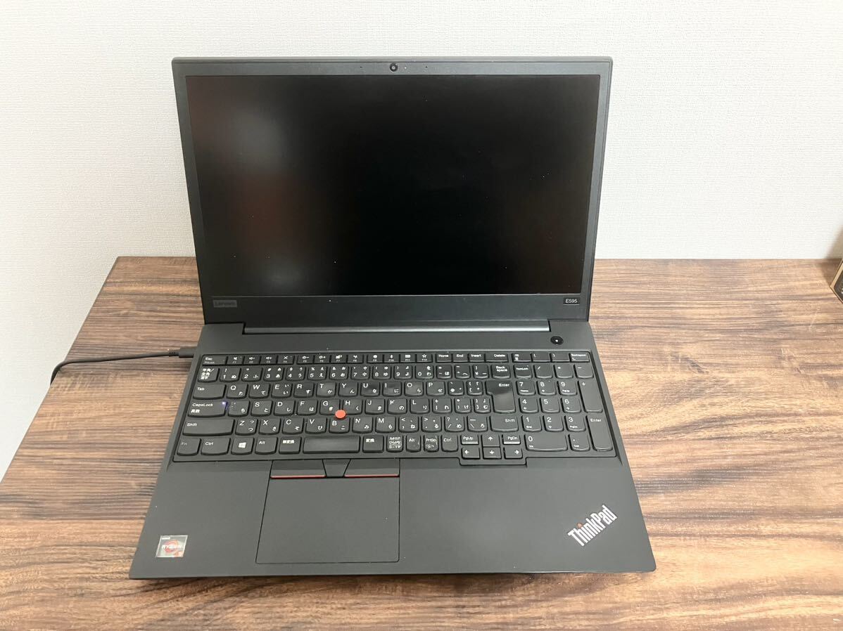 Lenovo ThinkPad E595 Ryzen5 3500U メモリ ストレージ無し ジャンク_画像1