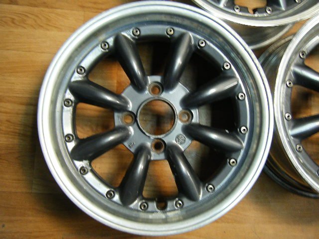 IB-145 スピードスター SSR ワタナベ RS-8 16×7J 4H-114.3 +25 (4本) 希少 旧車 送料は全国一律6600円 離島を除く_画像5