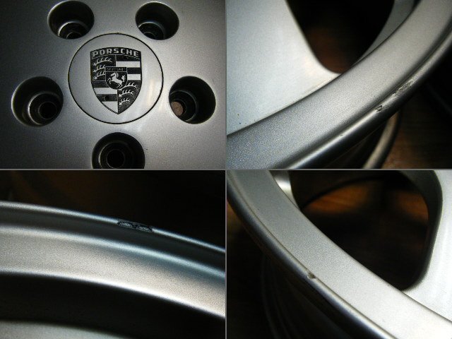 IB-155 ポルシェ 純正 PORSCHE 964 16×6J・8J 5H-130 +52.3 (4本) 送料は全国一律6600円 離島を除く_画像9