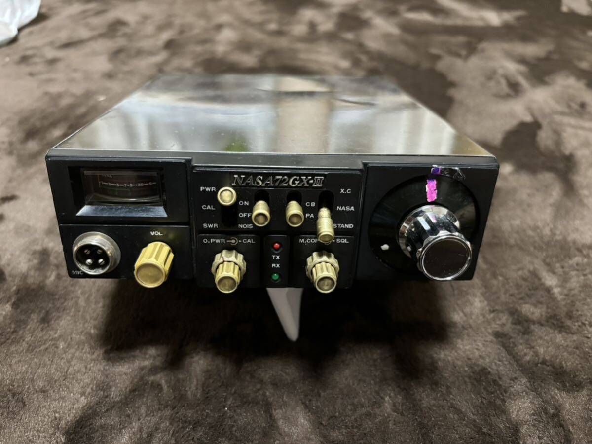 Yahoo!オークション - 銀NASA無線機72GX- II Yahoo!オークション - 銀NASA無線機72GX- II