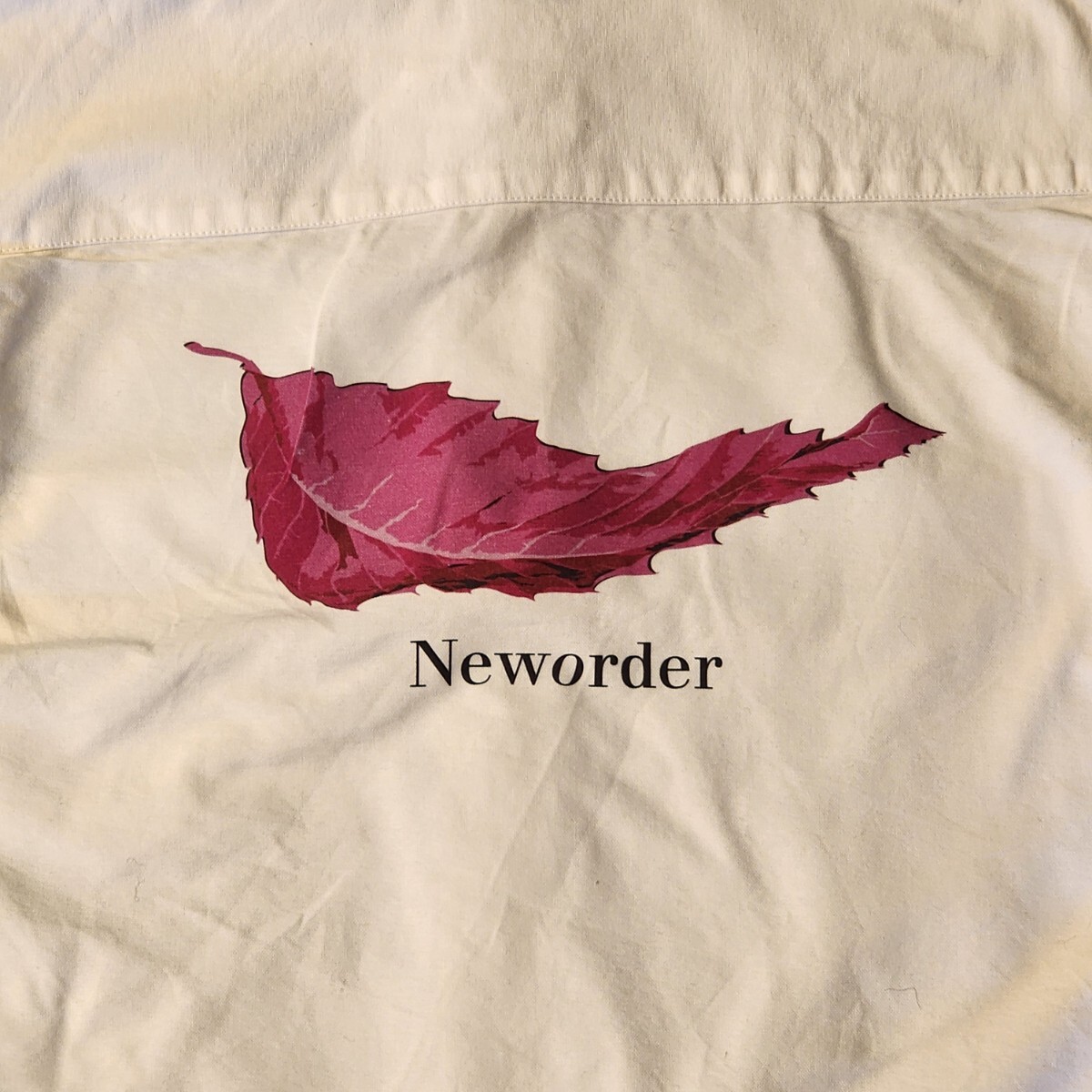 noah × new order ノア ボタンダウンシャツ ニューオーダー XL ジョイディビジョン ニューオーダー joy divisionの画像4