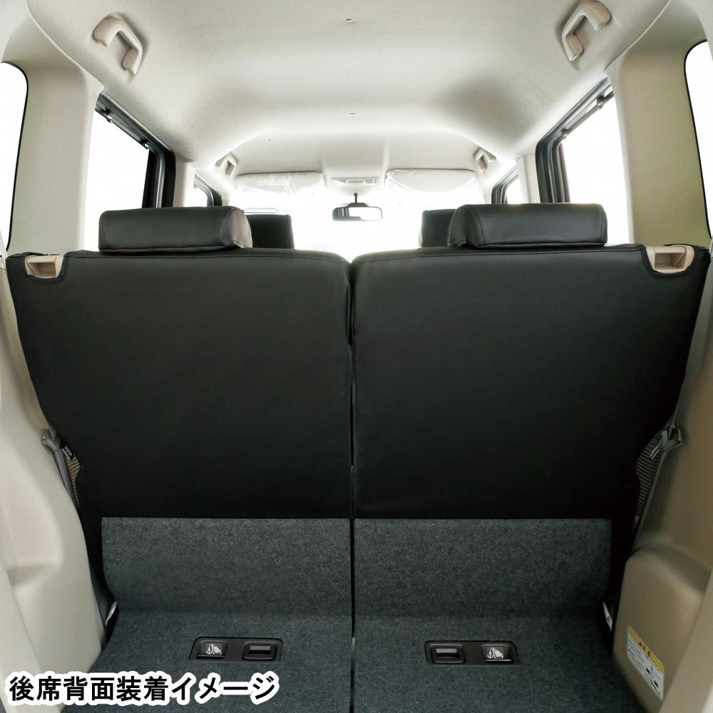  чехол для сиденья JF3 JF4 Honda NBOX N-BOX передние сиденья ковш машина специальный машина для одной машины M4-63 soft кожа R чёрная кожа черный стежок 447760