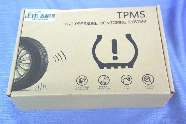 TPMS　タイヤ空気圧モニターシステム　M3-WI-H　バイク用　※ジャンク扱い / スマイルサンタ　塩尻北インター店_画像1
