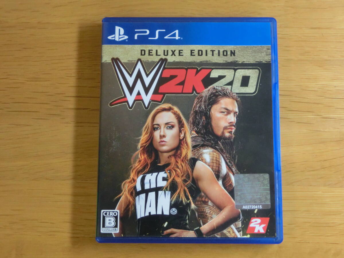 【PS4】WWE 2K20 ：DELUX EDITION プロレスリング_画像1