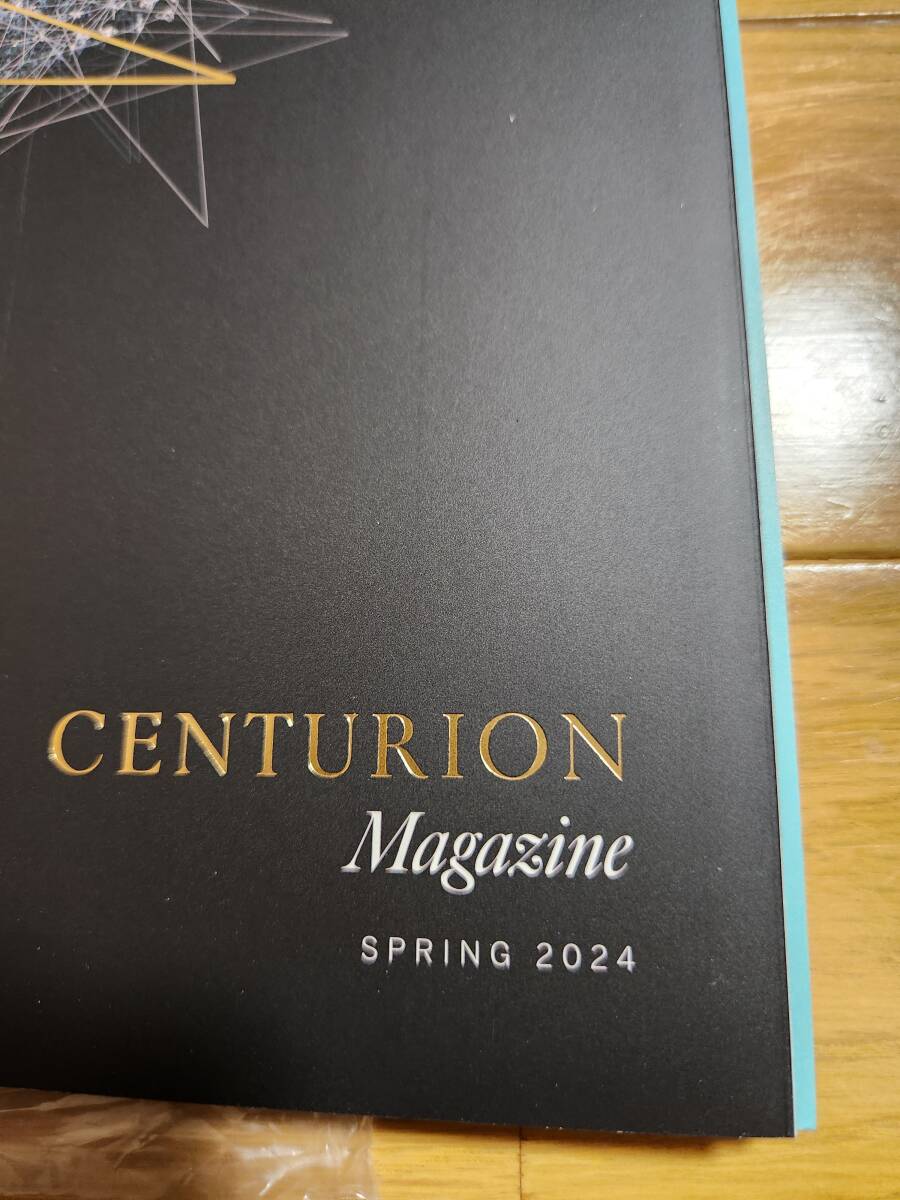 新品 AMEX センチュリオンマガジン SPRING2024 Centurion Magazine アメックス_画像2