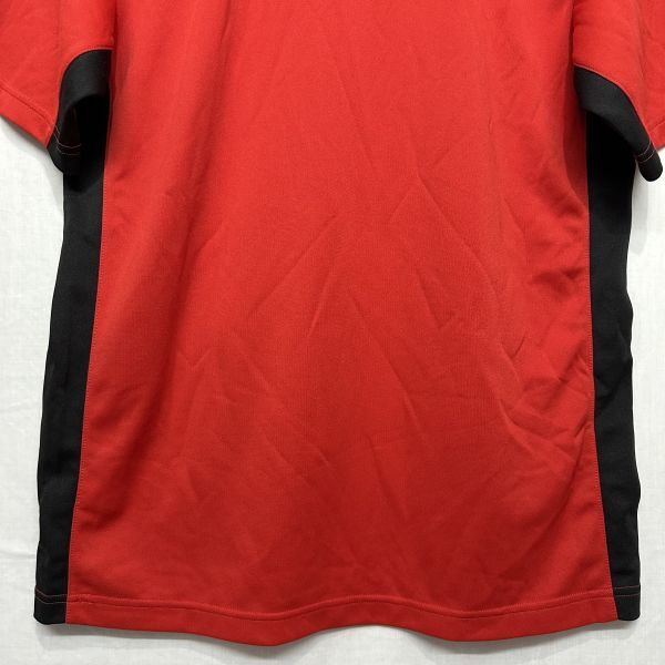 TaylorMade テーラーメイド Golf ゴルフ ウェア ショート スリーブ 半袖 ポロ シャツ 赤 レッド M メンズ 刺繍 b18965_画像6