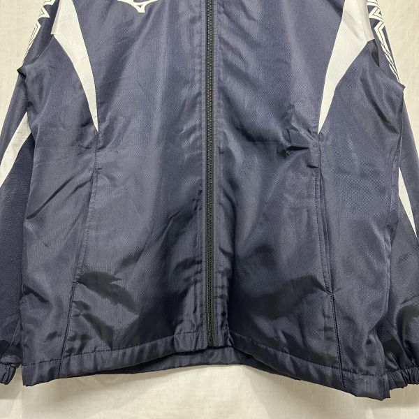 Mizuno Mizuno windbreaker men's jacket reverse side tricot heat insulation is . water breath Thermo 32JE7550 sport training b18987