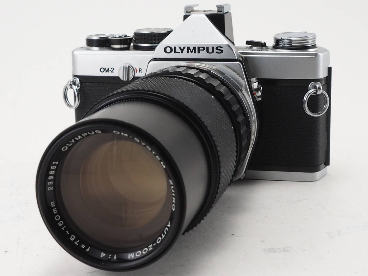 ★訳あり大特価★ オリンパス OLYMPUS OM-2 ボディ 75-150mm 単焦点レンズセット #TA3564の画像1