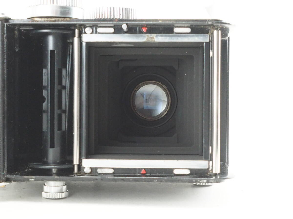 ★訳あり実用品★ ヤシカ YASHICA FLEX ★絞り変化、シャッター全速OK! #TA3693_画像6