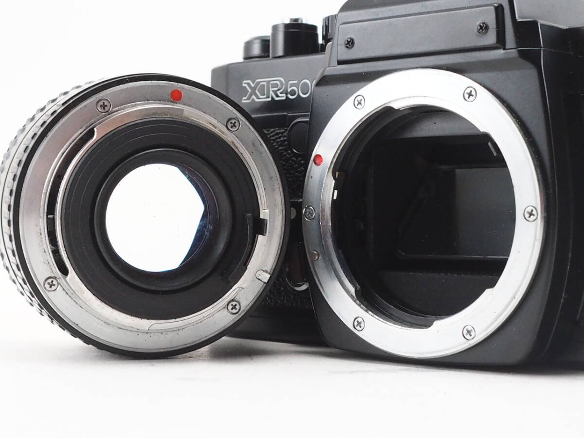 ★訳あり良品★ リコー RICOH XR500 ボディ XR RIKENON 50mm F2 L 単焦点レンズセット ★シャッターOK！ #TA3867_画像6