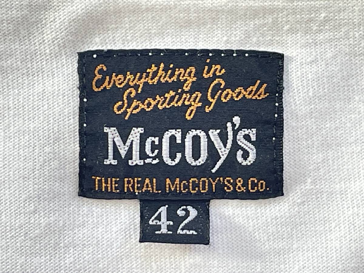 ＵＳＥＤ リアルマッコイズ THE REAL McCOY'S 半袖Ｔシャツ サイズ４２/ＸＬ CAMP SHELBY MISSISSIPPIの画像4