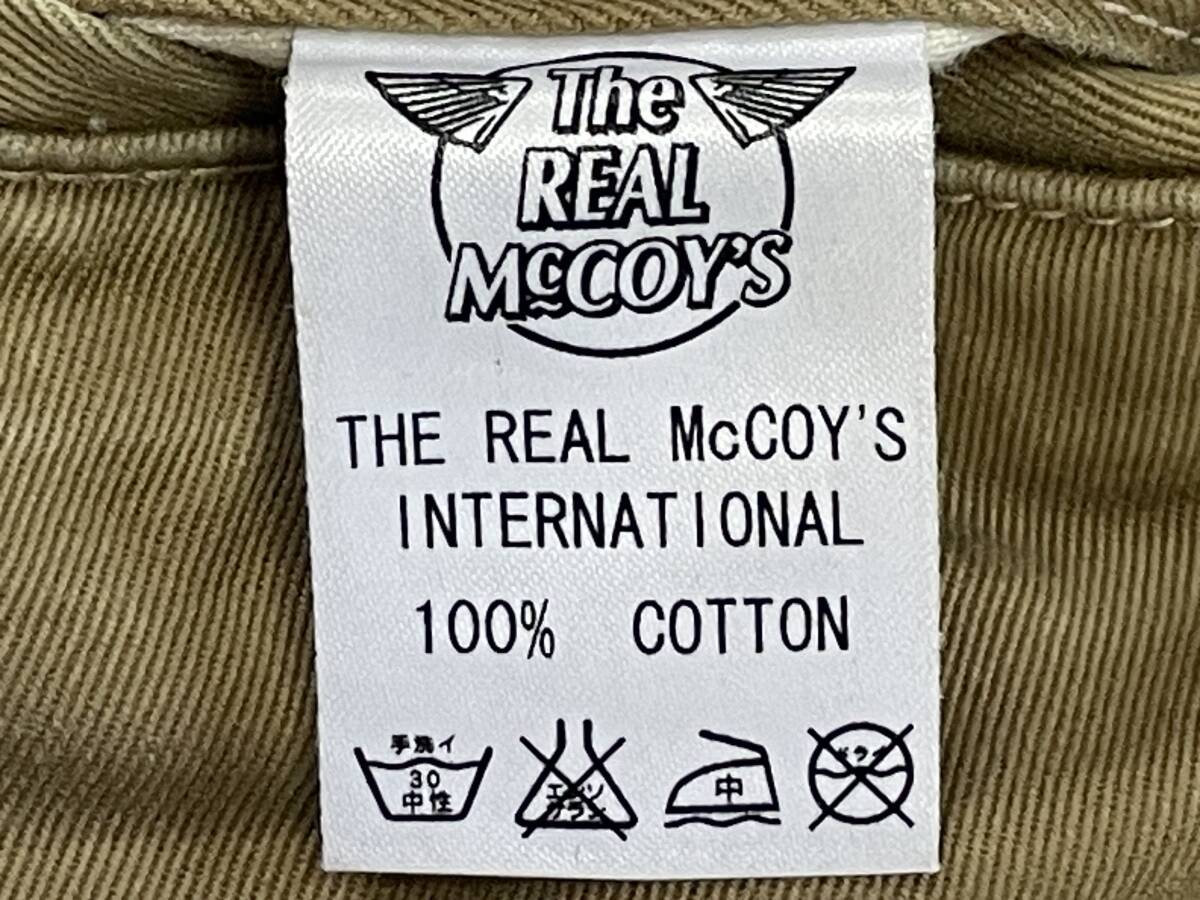 ＵＳＥＤ　リアルマッコイズ　THE REAL McCOY'S　チノパンツ　サイズ３１　日本製_画像10