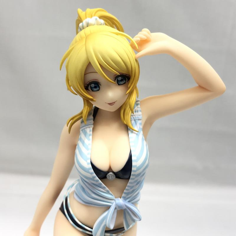 【中古】アルター 絢瀬絵里 水着Ver. 1/7 ラブライブ！開封品 美少女フィギュア_画像3