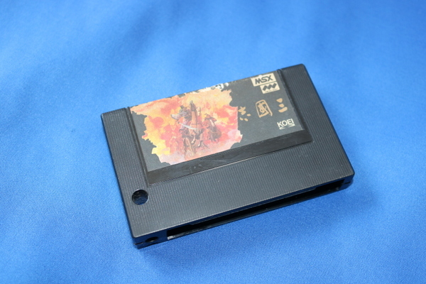 MSX 光栄 KOEI 三國志 三国志 レトロゲーム カートリッジ ROMソフト　_画像6