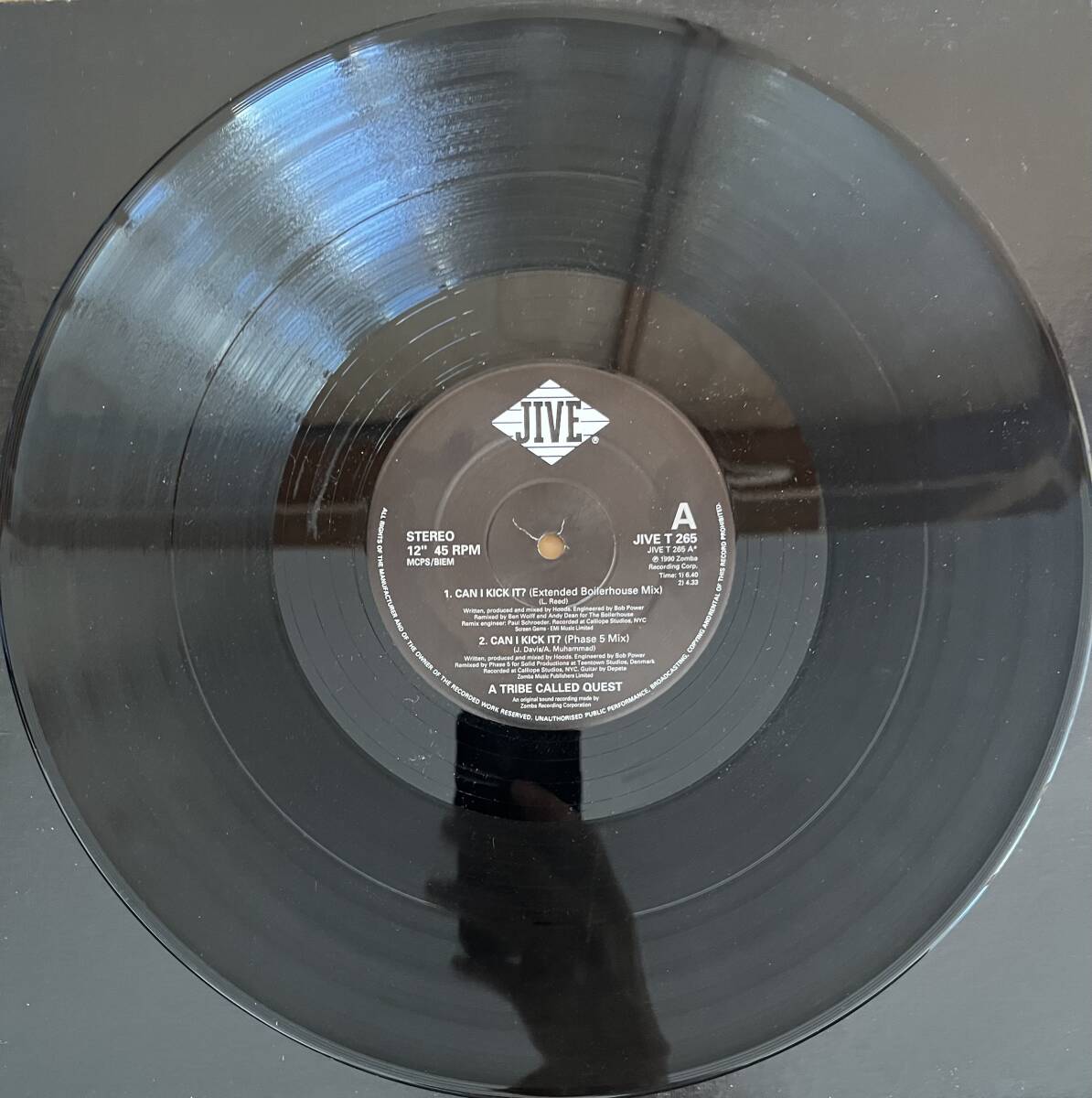 Yahoo!オークション 美品 A TRIBE CALLED QUEST / CAN I KICK IT (ex...