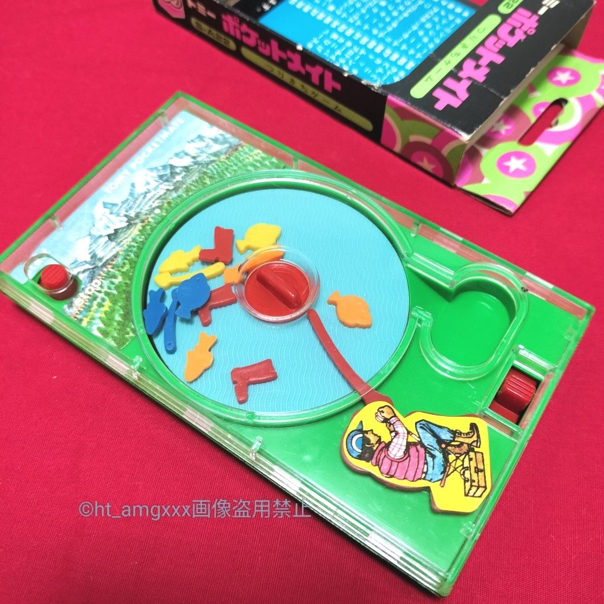 TOMY トミー ポケットメイト つりきちゲーム S-A22 Made in JAPAN 昭和レトロ