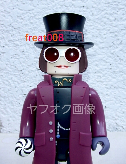 KUBRICK キューブリック チャーリーとチョコレート工場 ウィリー・ウォンカ 400% ★ BE@RBRICK MEDICOM TOY メディコムトイ フィギュア_画像3