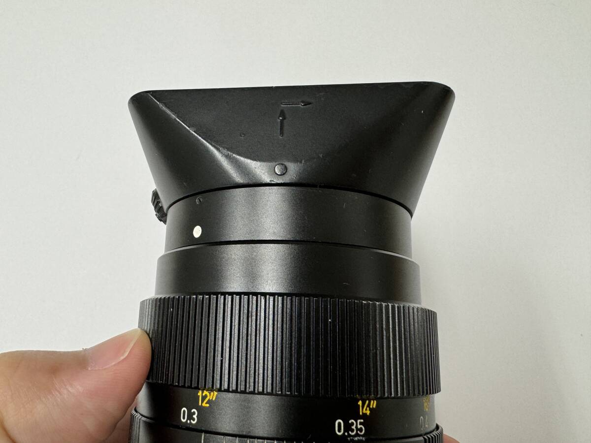 【撮影確認済み】Leica SUMMICRON-R 35mm F2.0 35/2.0 ライカ 広角単焦点レンズ 大口径 ズミクロン 9枚玉の画像9