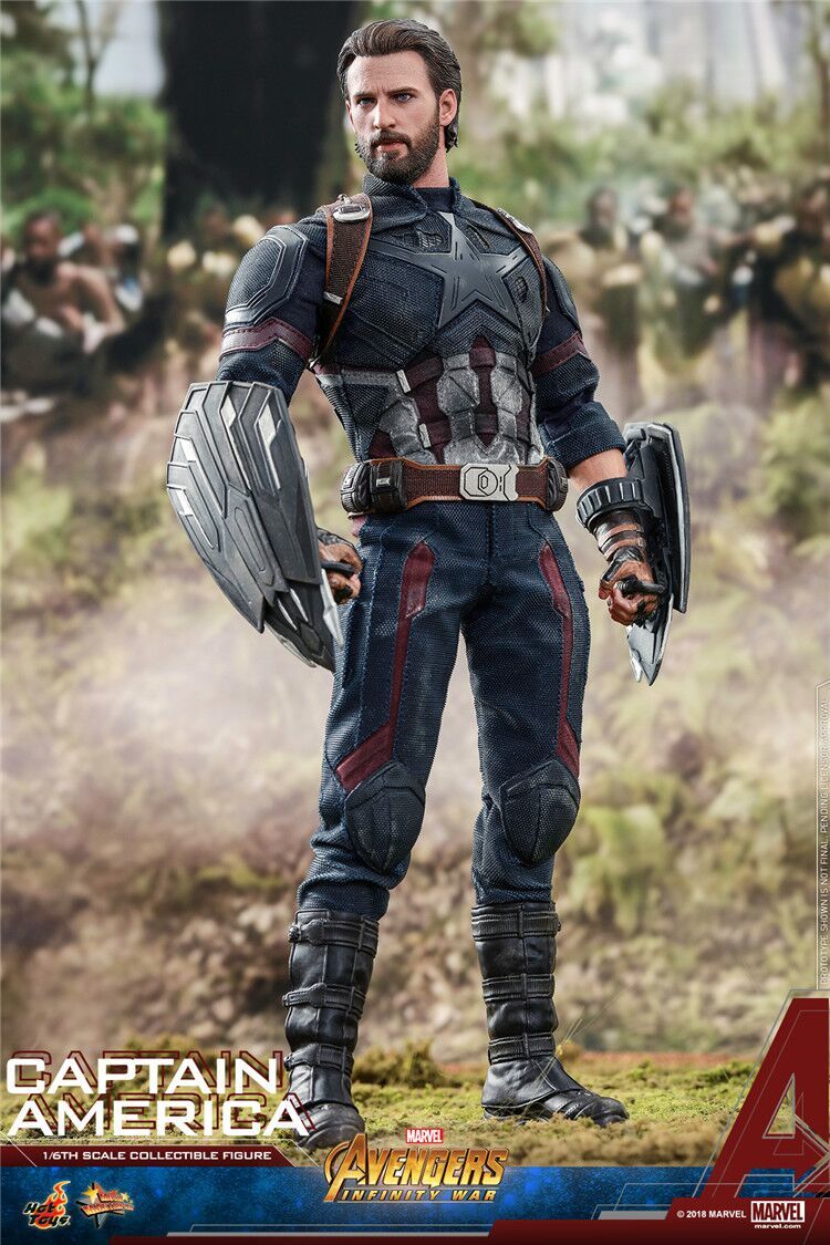 新品 未開封 Hottoys ホットトイズ 1/6 アベンジャーズ インフィニティ・ウォー キャプテン・アメリカ Captain America MMS480