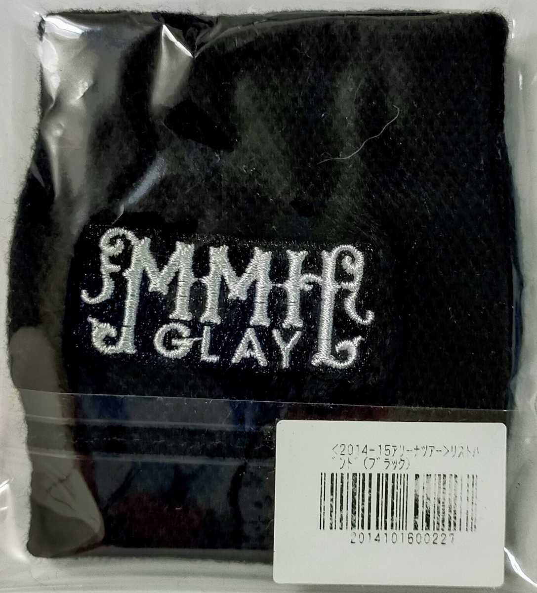 GLAY напульсник ( черный ) [GLAY ARENA TOUR 2014-2015 Miracle Music Hunt]