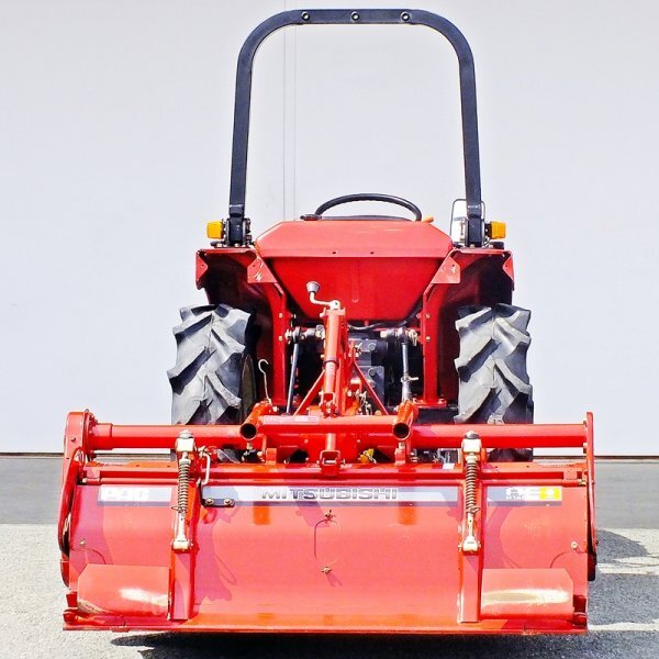 【群馬】三菱 トラクター 20馬力 MT205 4WD 4駆 PTO 逆転 パワステ 中古 代かき ロータリー 倍速 ディーゼル エンジン ミツビシ AFR 耕耘機_画像4