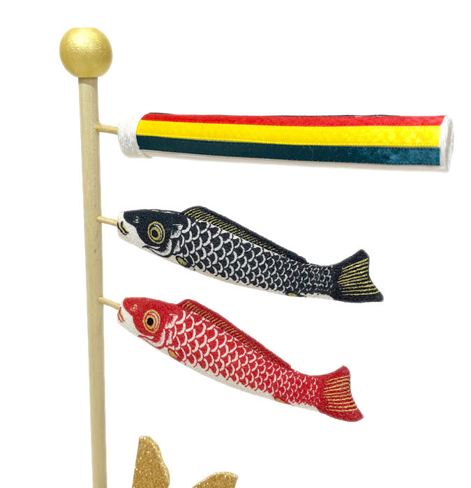  crepe-de-chine .. helmet . dyeing koinobori Kyoto ryuukodou dragon .. helmet decoration koinobori decoration edge .. .. made in Japan Boys' May Festival dolls desk decoration hand ... common carp . decoration 