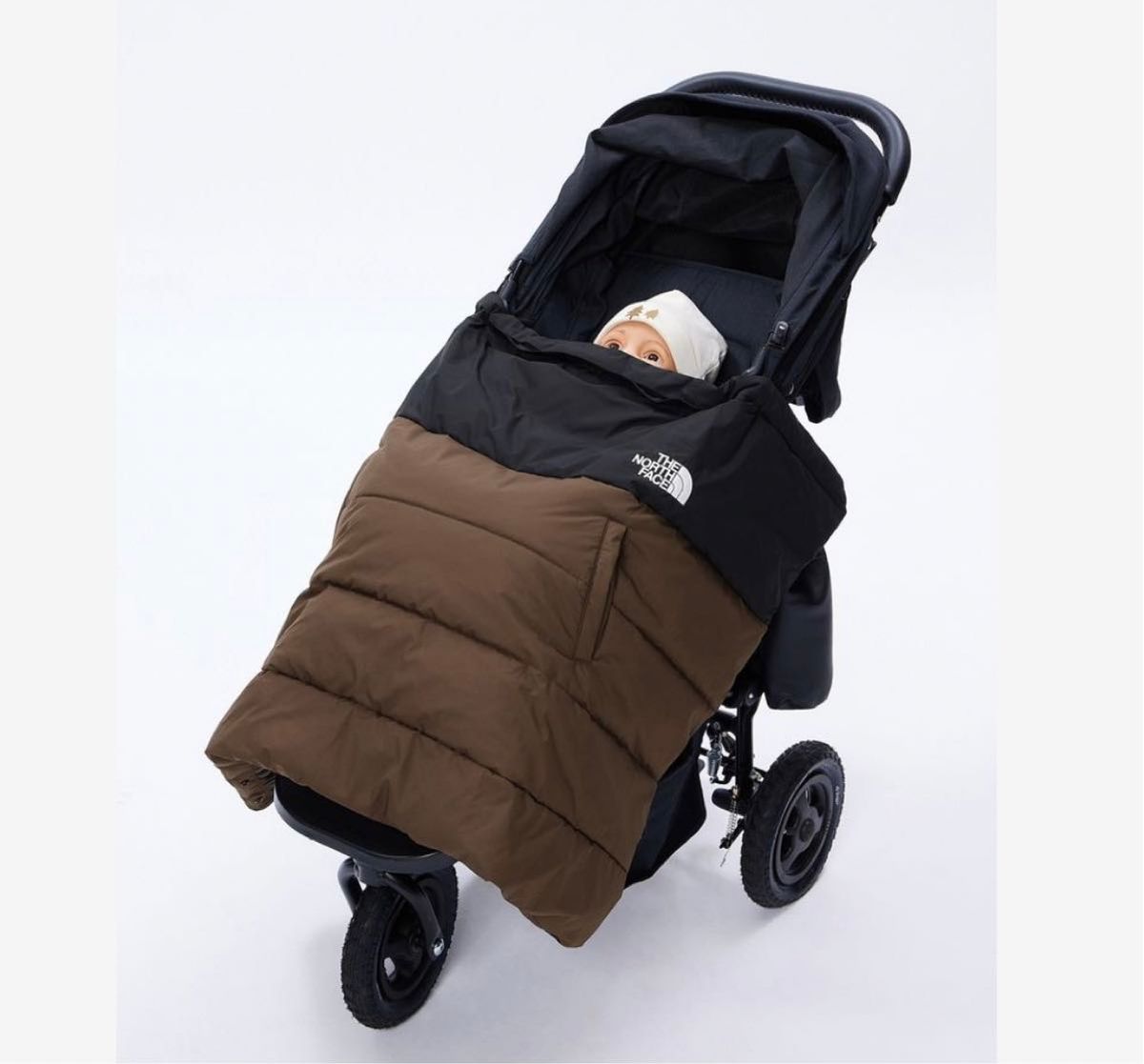 新品 未使用 THE NORTH FACE マルチシェルブランケット(ベビー)スレートブラウン(SR)|