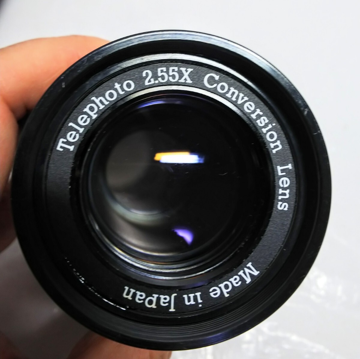 ジャンク ★ 一眼レフ レンズ raynox レイノックス Telephoto 2.55x　Conversion Lens made in japan 日本製 ２.55ｘ　レンズのみ_画像8