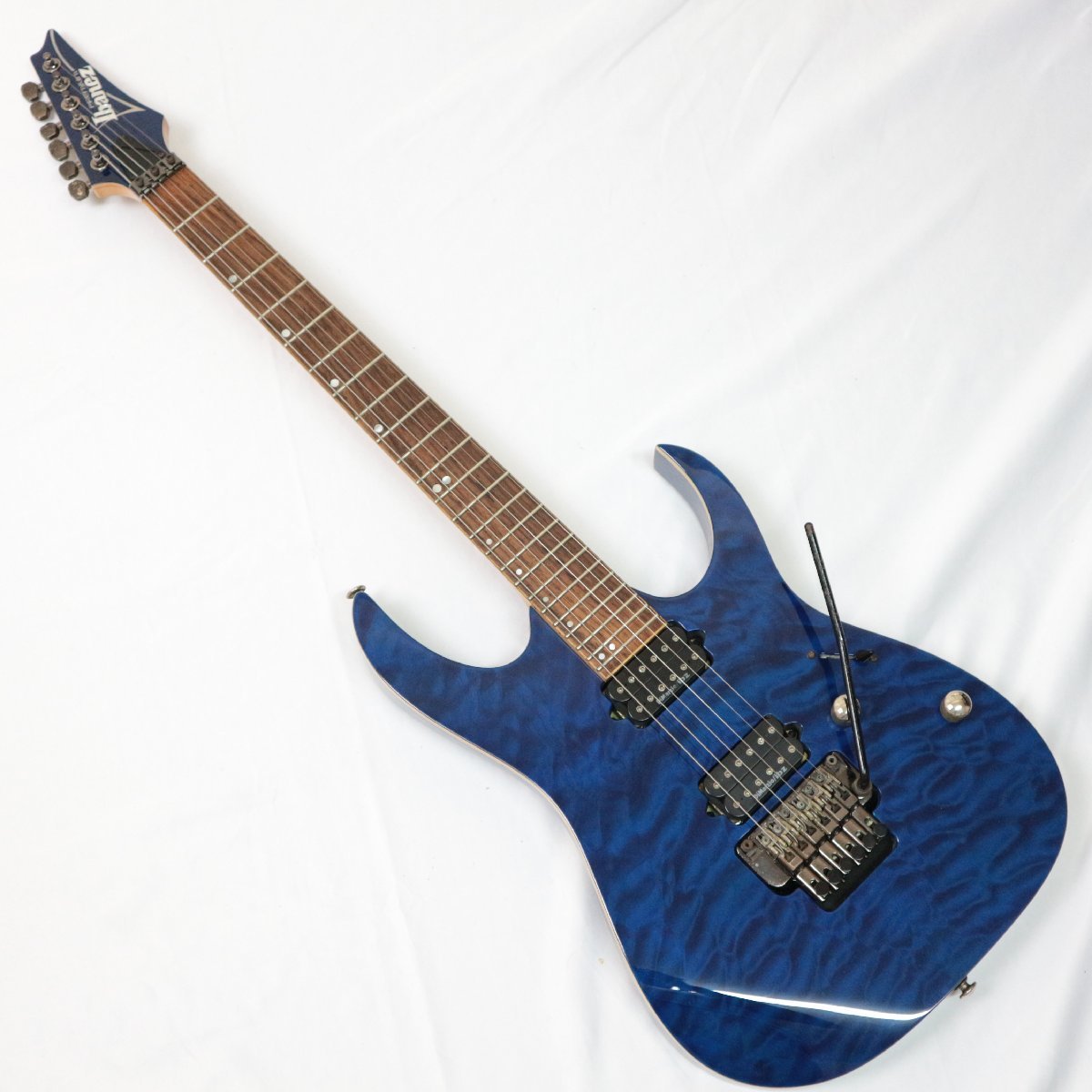 【★上位機★】 Ibanez RG920QMZ-CBE RG Premium Electric Guitar - Cobalt Blue Surge エレキギター アイバニーズ_画像1