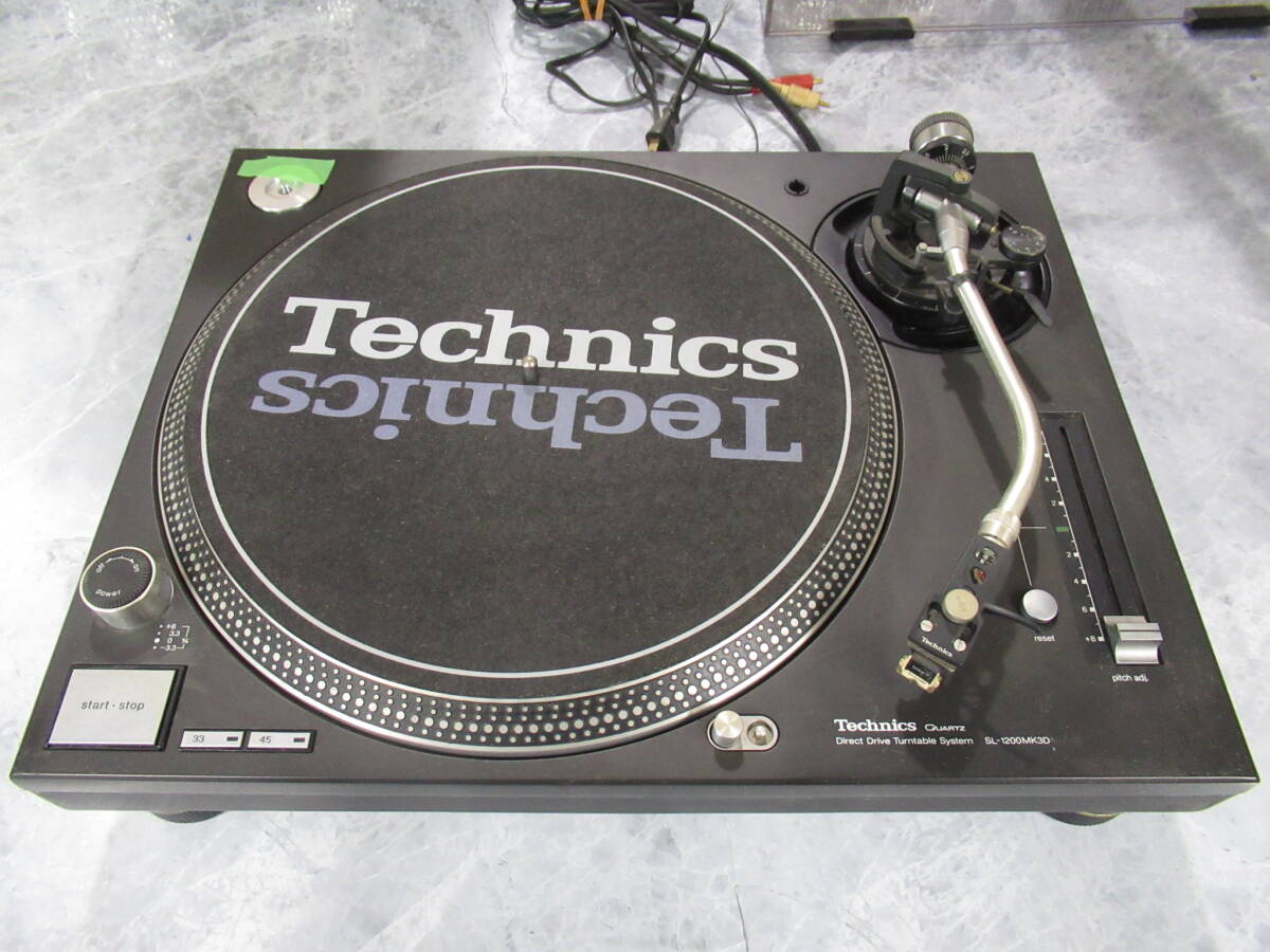 Technics テクニクス SL-1200MK3D ターンテーブル 管理6MS0308B_画像2