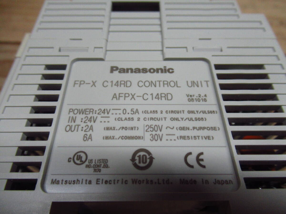 Panasonic パナソニック コントロールユニット AFPX-C14RD 管理6Z0311D19_画像8