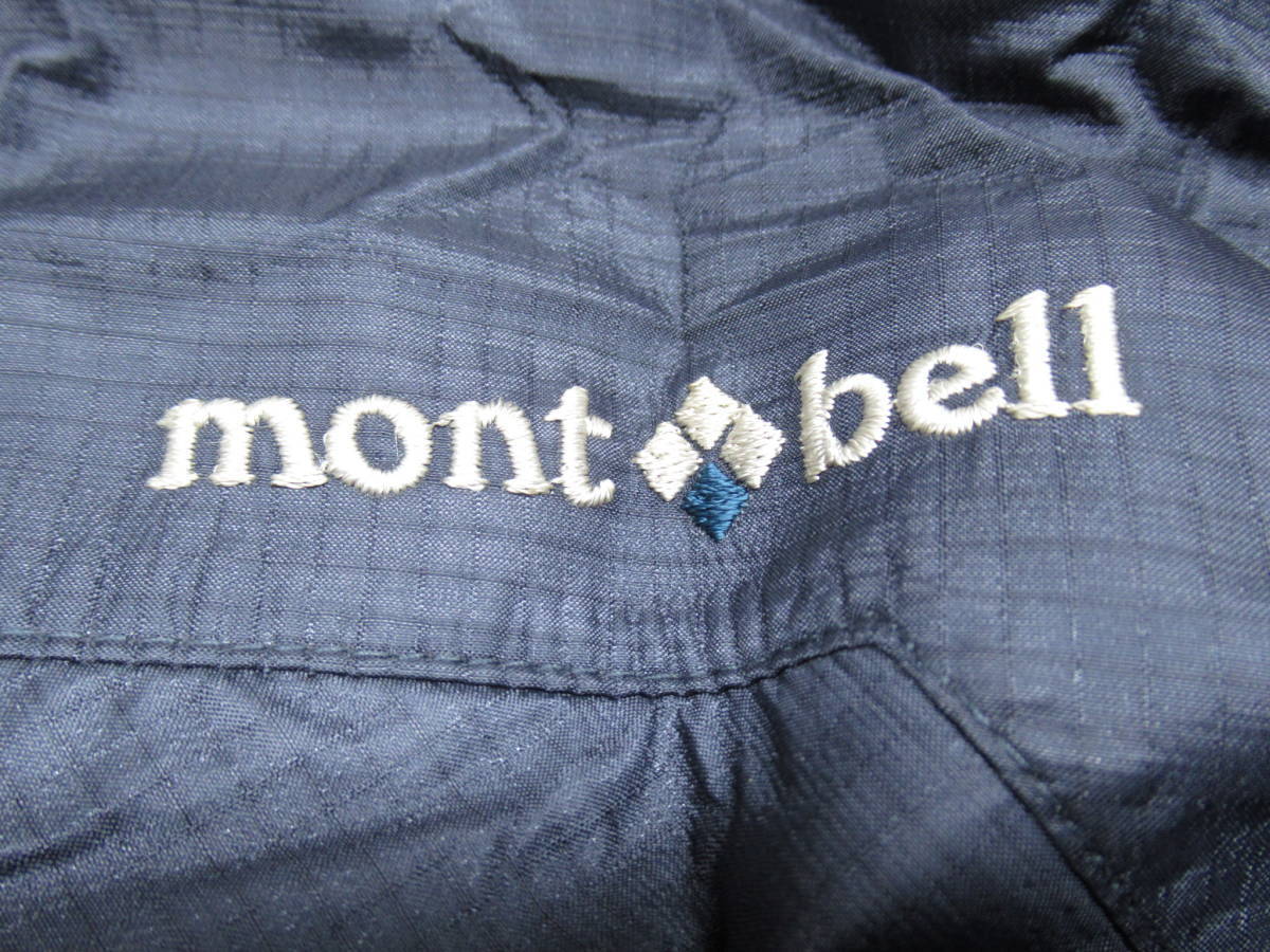 モンベル mont-bell レインウエア 上下 セット ゴアテックス GORE-TEX 収納袋 付 サイズ L 雨具 登山 山岳 アウトドア 管理6CH0206A31の画像3