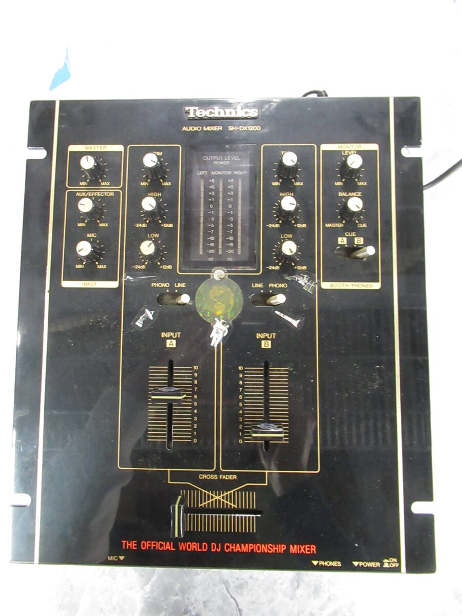 Technics テクニクス DJミキサー SH-DX1200 オーディオ機器 管理6MS0307I60_画像3