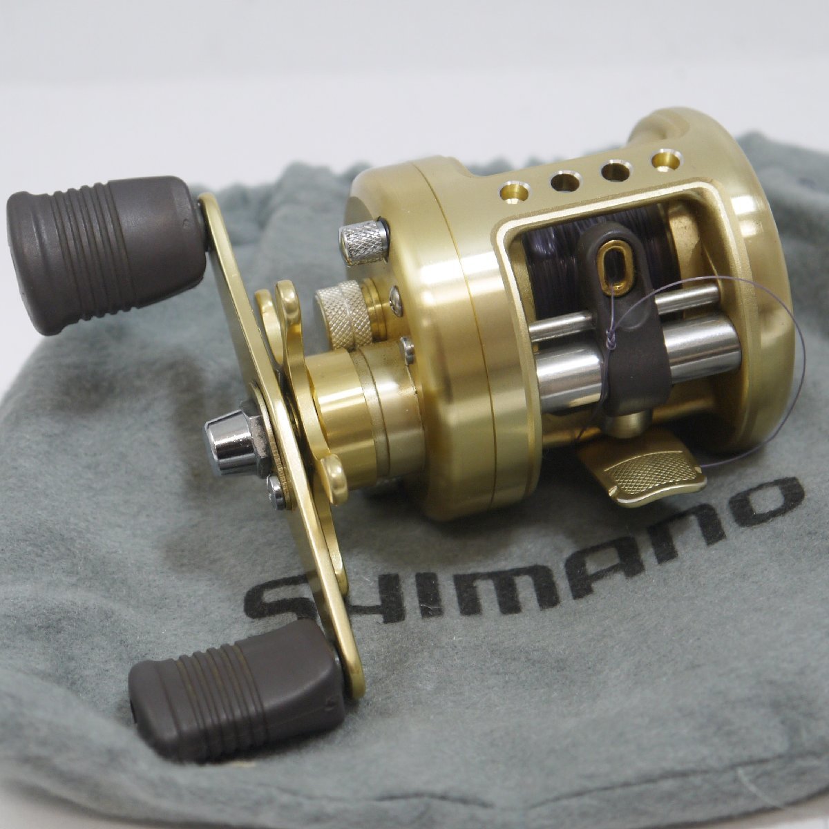 ★USED品 SHIMANO CALCUTTA 50XT【シマノ カルカッタ 50XT RH382 右巻 ベイトリール】_画像1