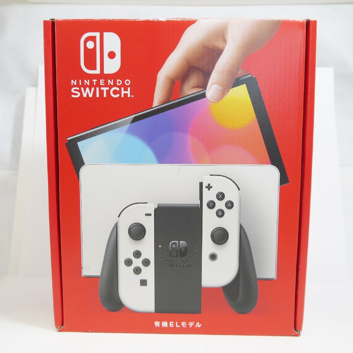 ★美品 USED品・保管品 Nintendo Switch 任天堂スイッチ HEG-S-KAAAA 有機ELモデル ホワイト 外箱付 2023年4月6日購入品 初期化済み