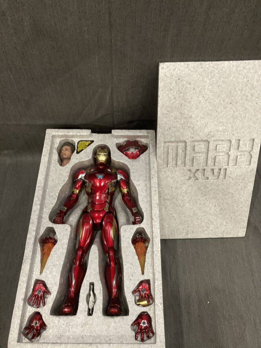  hot игрушки Movie * master-piece DIECAST 1/6si Bill * War / Captain America MMS353-D16 Ironman * Mark 46 фигурка .