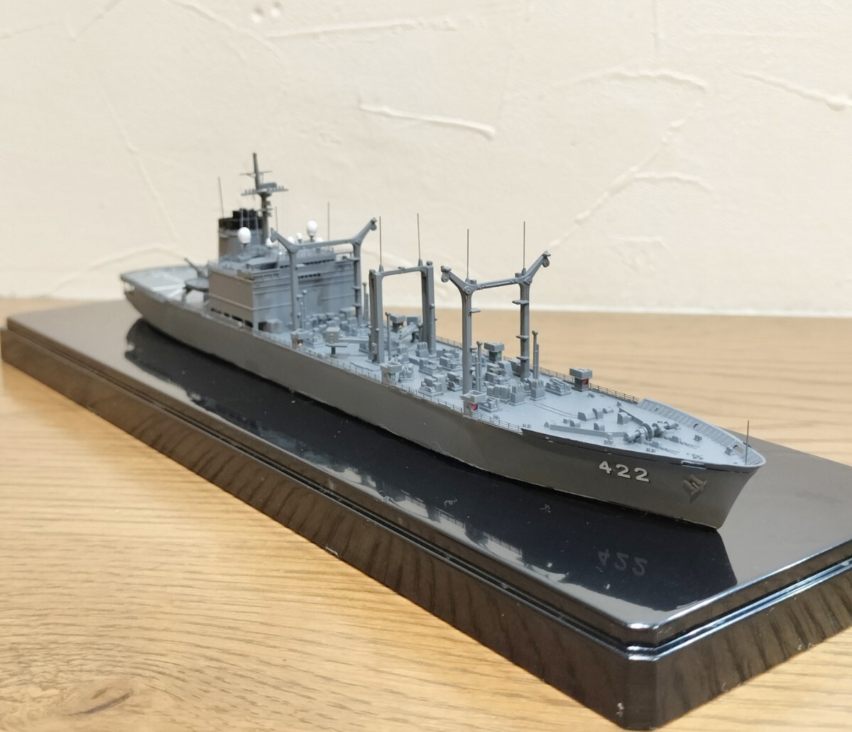 完成品　艦船模型　1/700 　ピットロード　海上自衛隊　補給艦　とわだ　_画像1