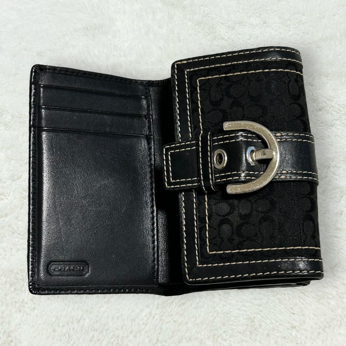 COACH コーチ シグネチャー コンパクト 財布 三つ折り COACH コーチ シグネチャー コンパクト 財布 三つ折り