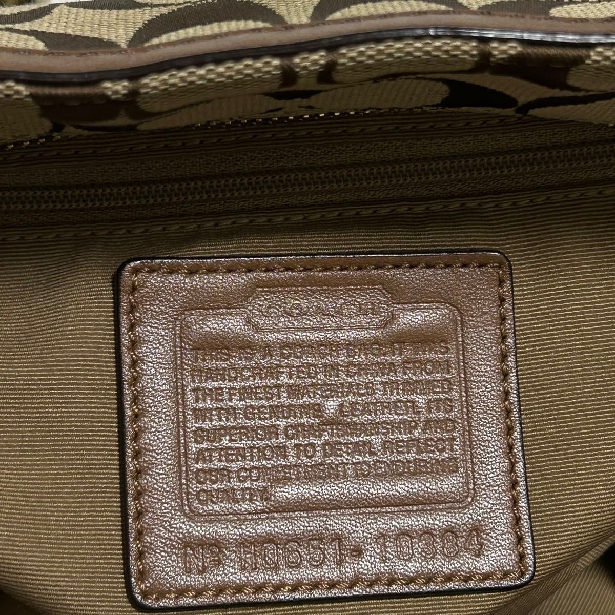 COACH コーチ シグネチャー トートバッグ キャンバス スエード COACH コーチ シグネチャー トートバッグ キャンバス スエード