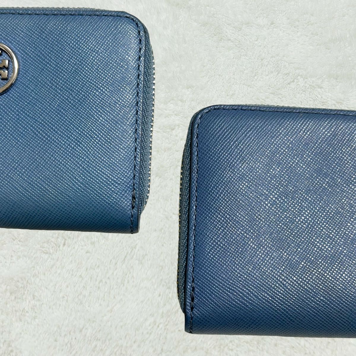 TORY BURCH トリーバーチ コインケース キーケース キーリング コンパクト財布 ミニ財布 小銭入れ レザー シルバーロゴ